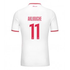 AS Monaco Maghnes Akliouche #11 Hjemmedrakt 2024-25 Kortermet